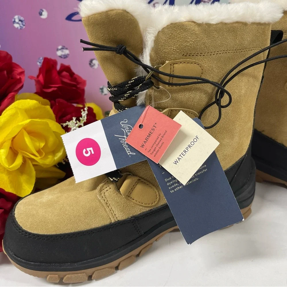 ❄️NWT SUEDE WATERPROOF WINTER BOOTS